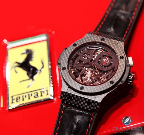 hublot ferrari wanduhr|hublot and ferrari.